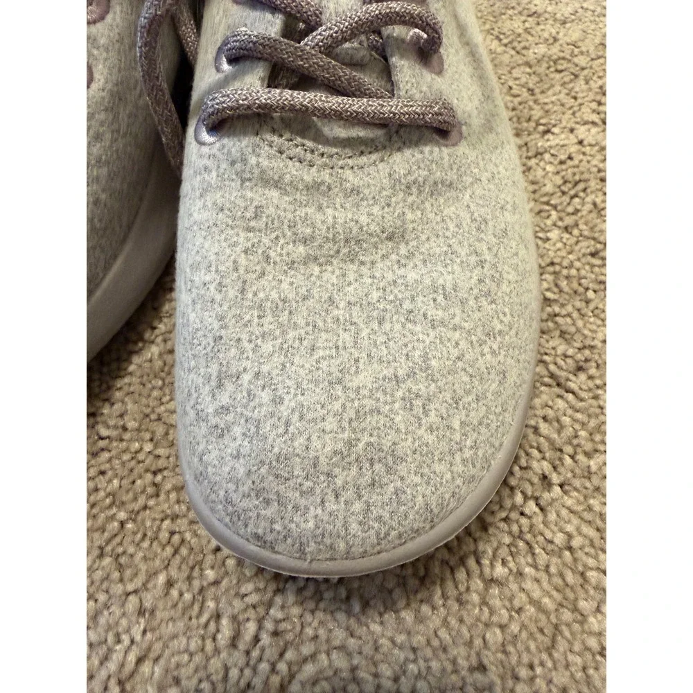 Allbirds Women Wool Runners‎ Grey Heather Merino Wool Sneakers Shoes Size W8